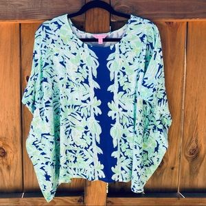 Lilly Pulitzer Cooper Caftan Top